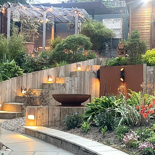 tiered garden tiered garden